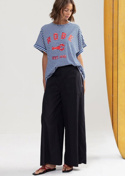 5276 T-Shirt in Stripes from BINNYWEAR at Edito boutique