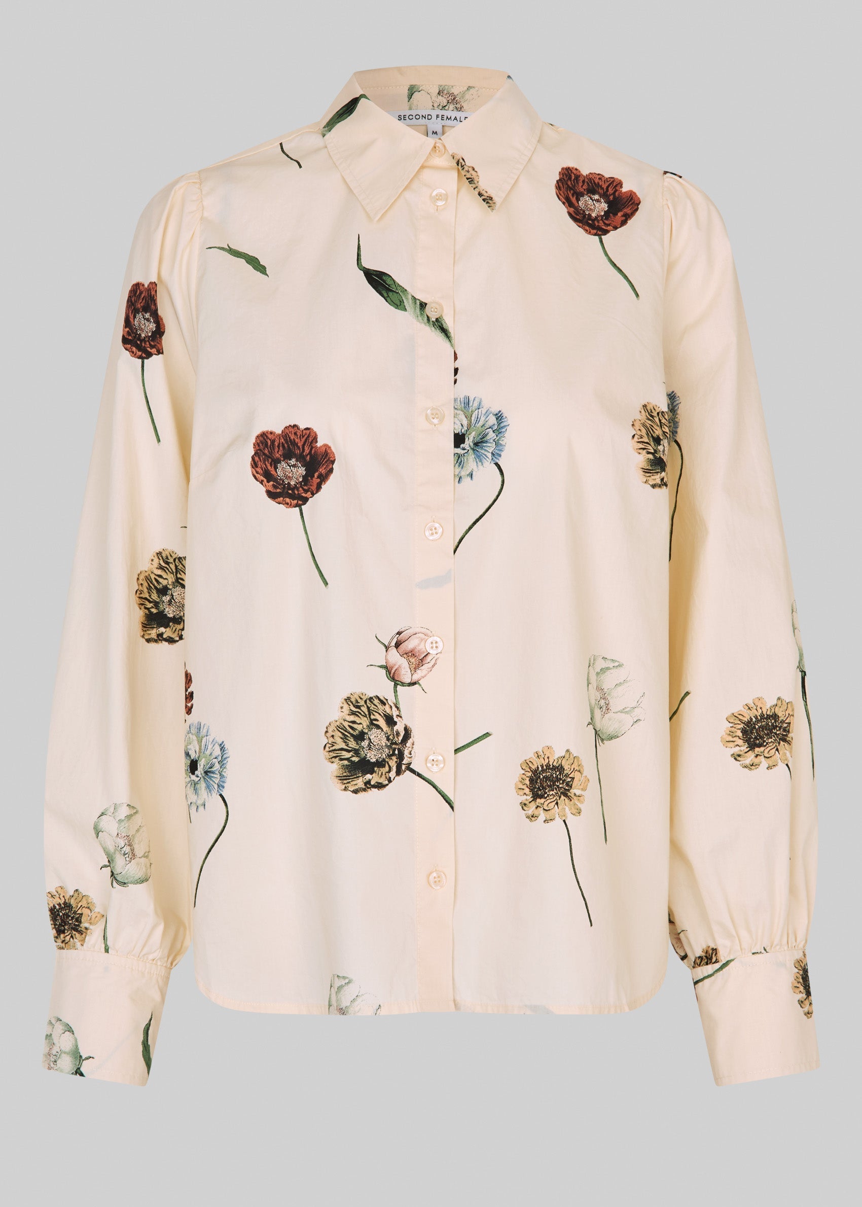 Floco Floral Shirt in Sand from Second Female