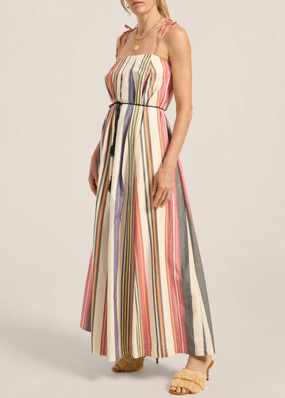 Nisus Dress in Voula Stripe from  Ilio Nema