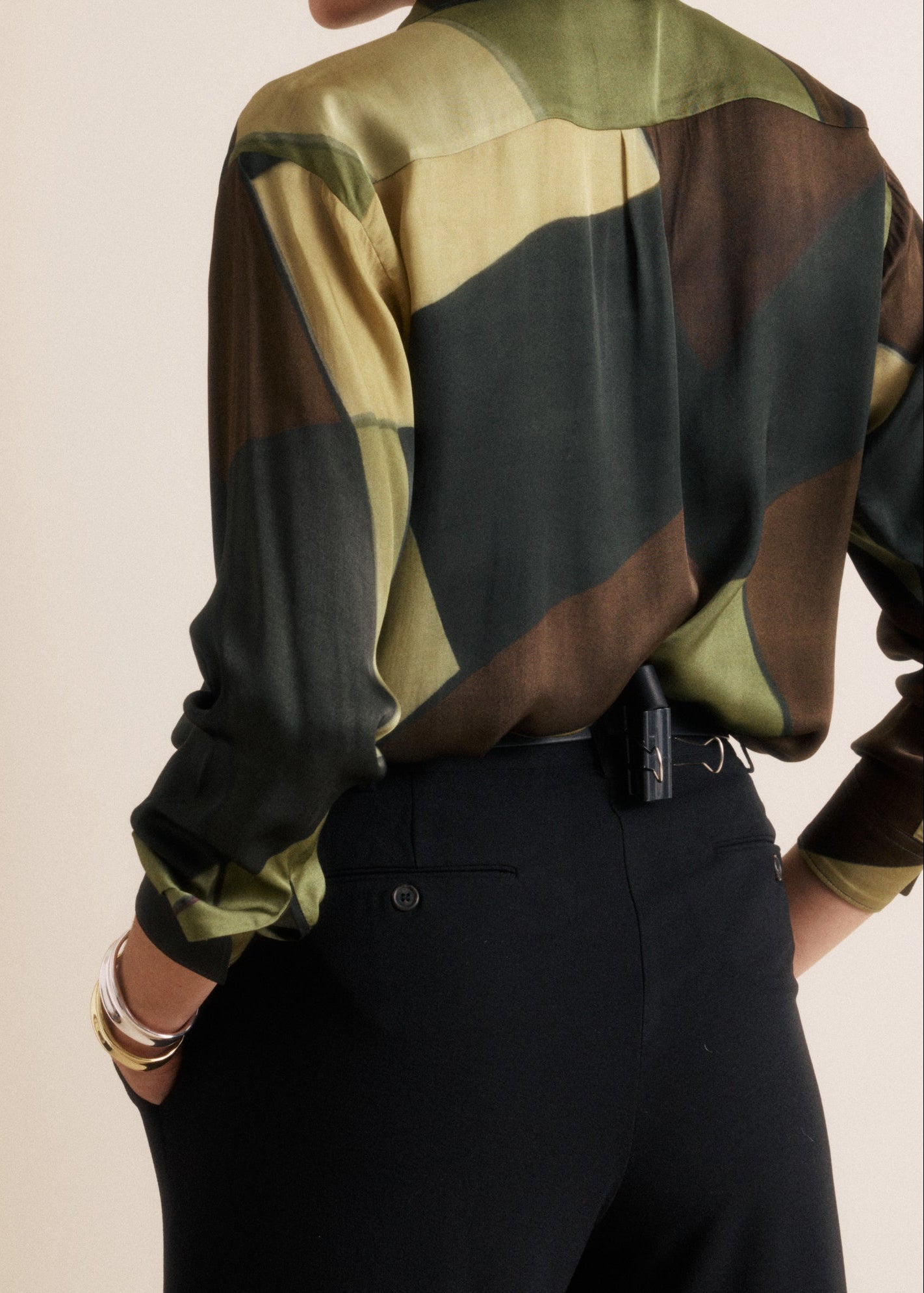 Chorus Blouse in Green from Hartford