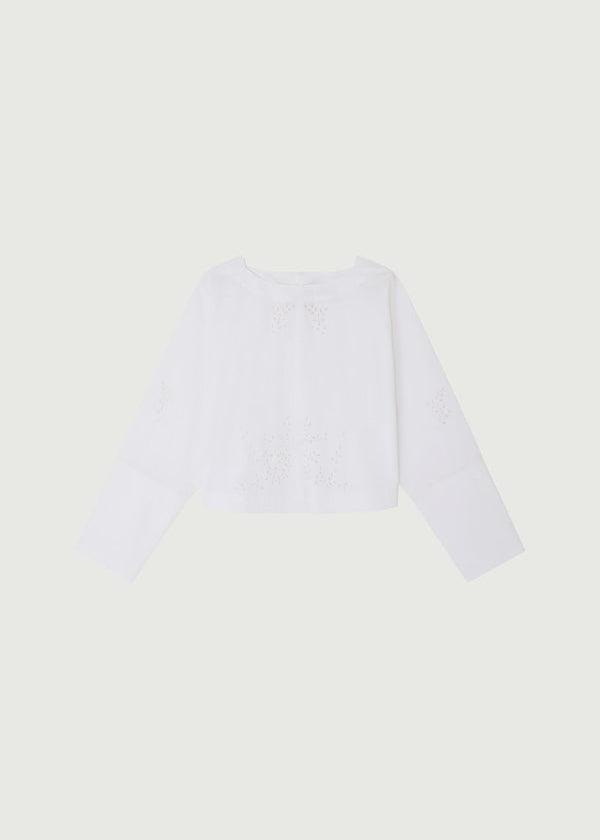 Hansel Shirt in White from Soeur
