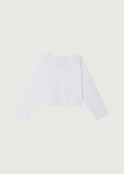 Hansel Shirt in White from Soeur