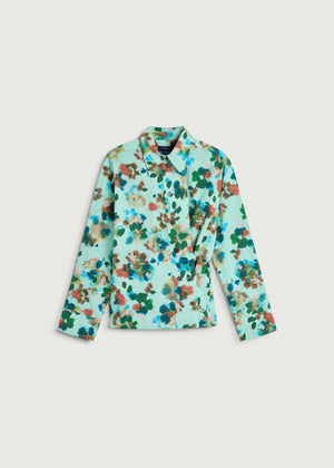 Lepic Shirt in Turquoise from Soeur