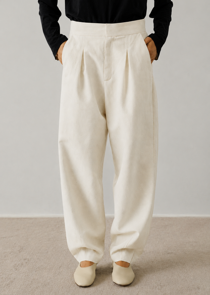Baptiste Trousers in Ecru from Soeur