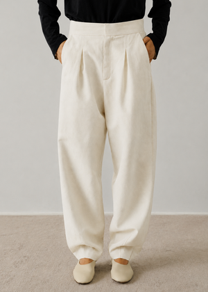 Baptiste Trousers in Ecru from Soeur