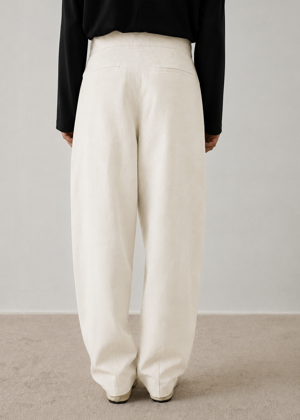 Baptiste Trousers in Ecru from Soeur