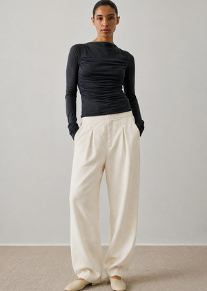 Baptiste Trousers in Ecru from Soeur 