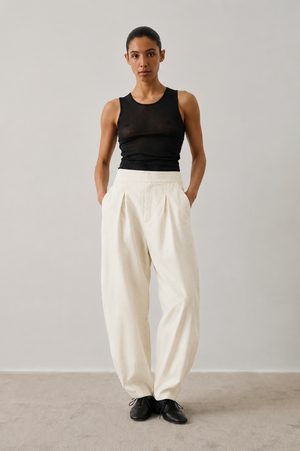Baptiste Trousers in Ecru