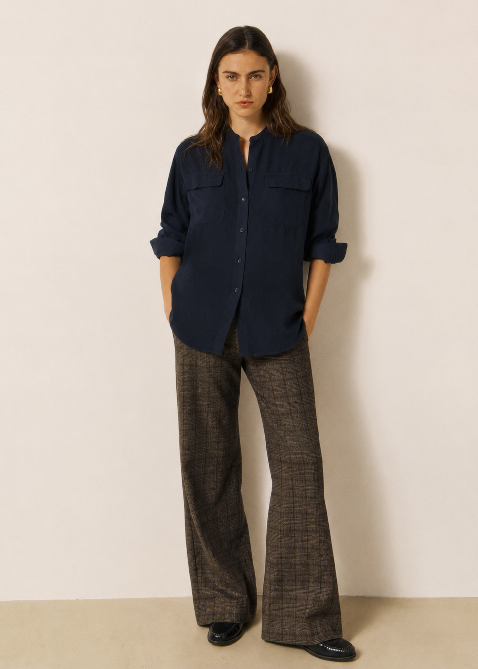 Christia shirt in Night from Hartford