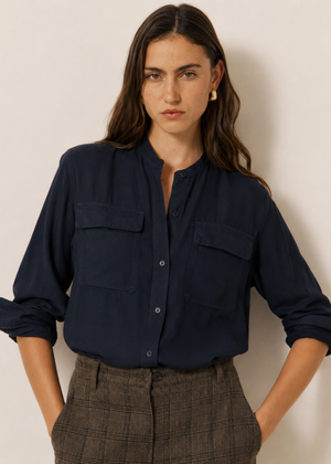 Christia shirt in Night from Hartford