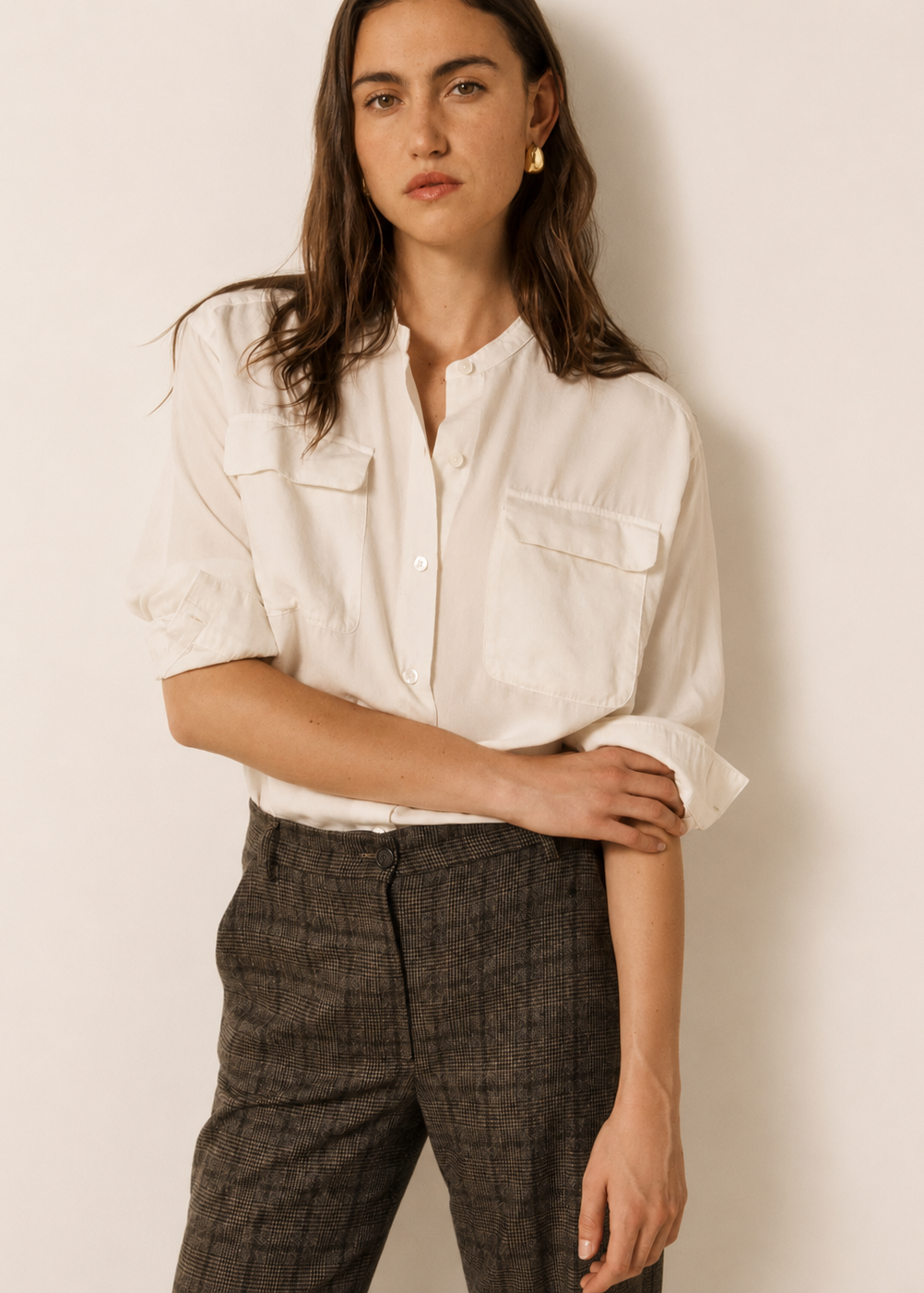 Christia shirt in Cream from Hartford
