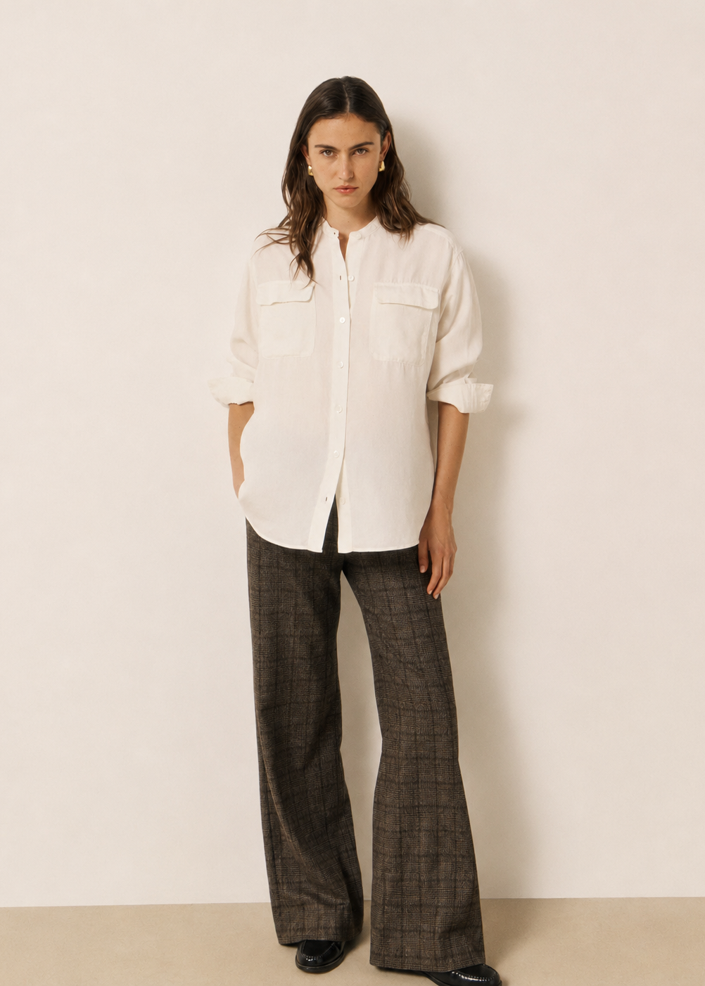 Christia shirt in Cream from Hartford