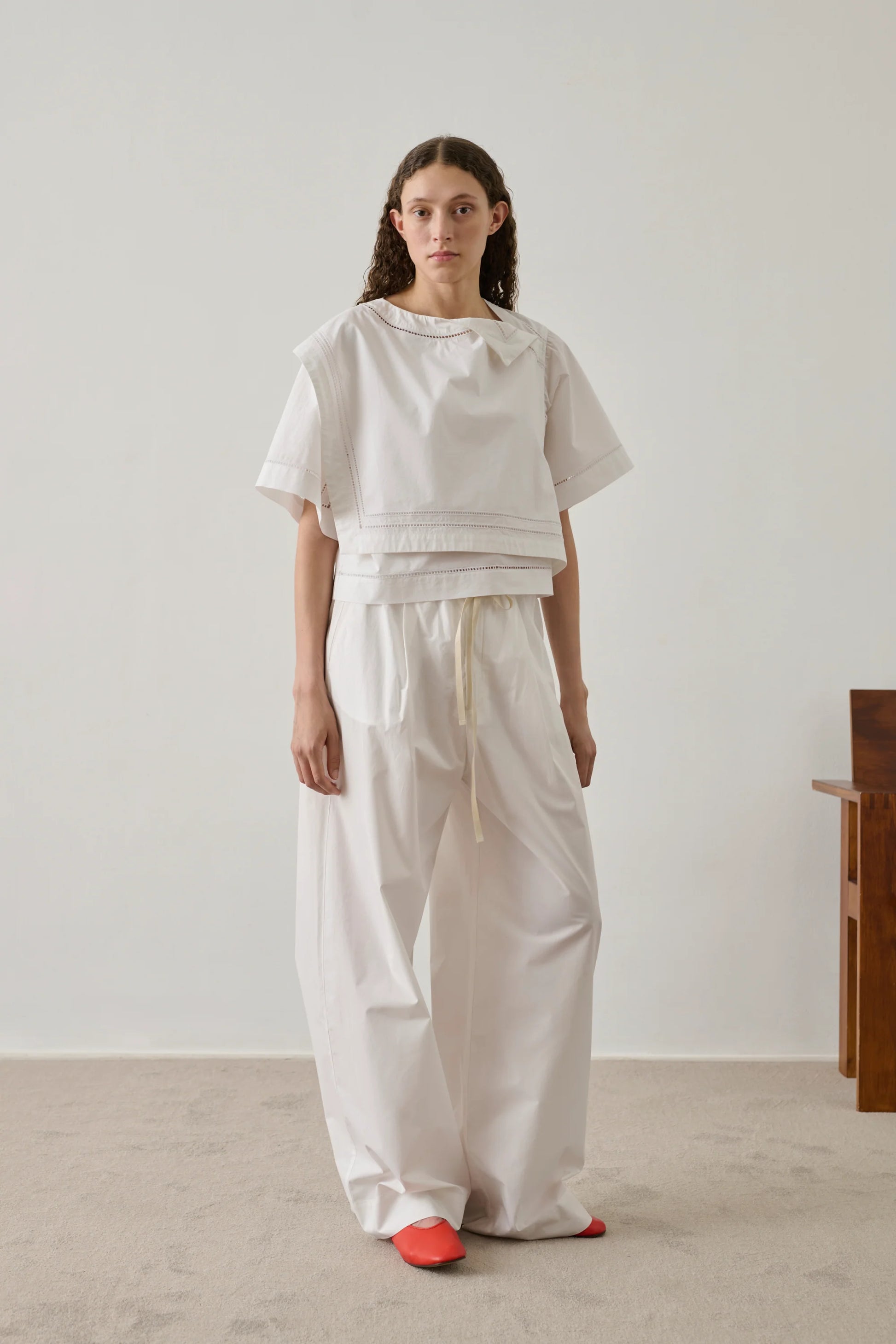 Itene Blouse in White from Soeur