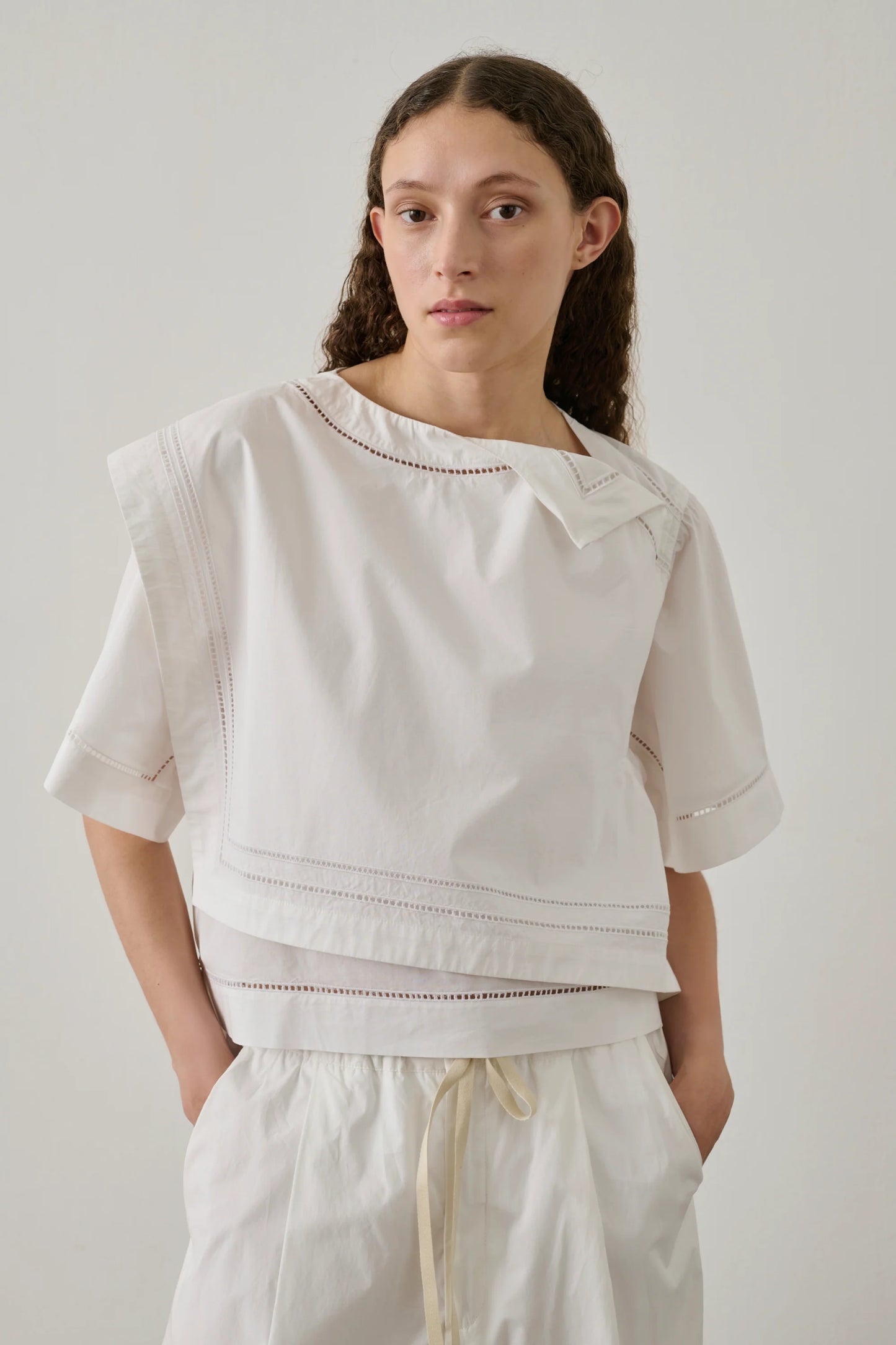 Itene Blouse in White from Soeur