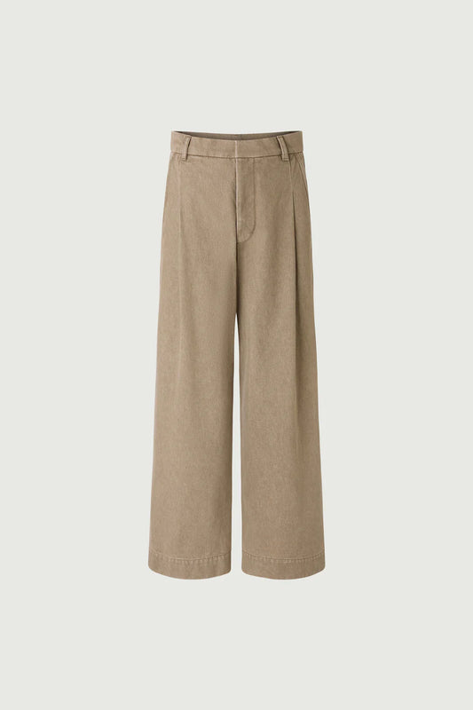Devy Trousers in Beige from Soeur
