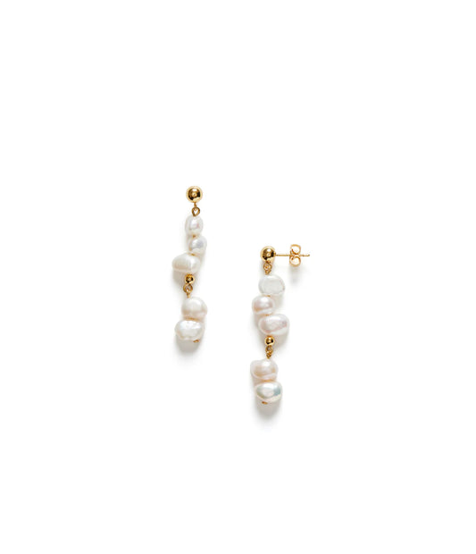 Pearly Drop Earrings