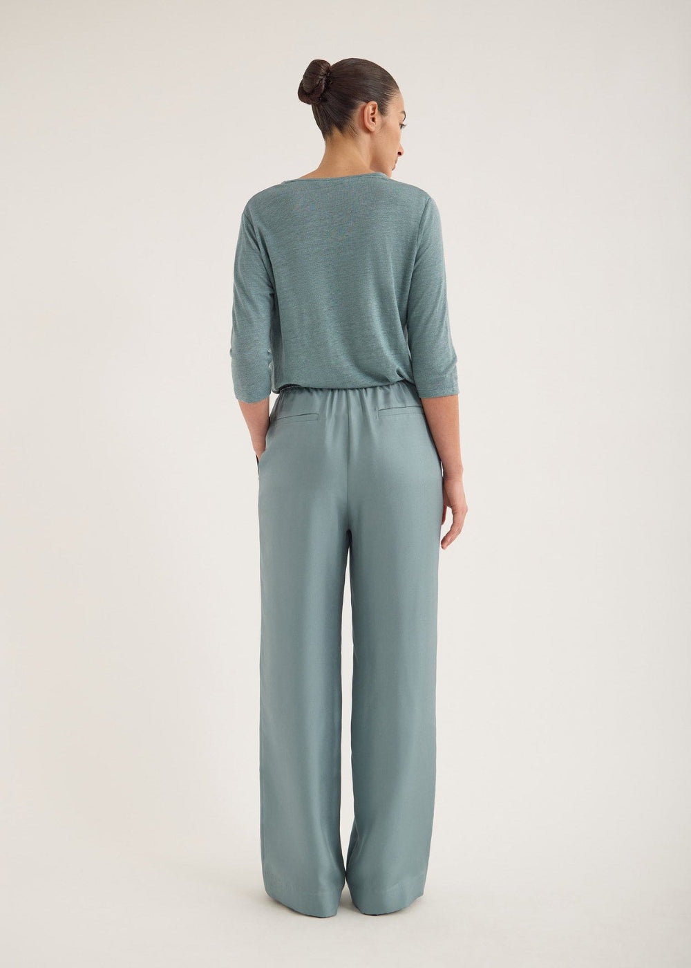 Brig Silk Pants in Leiff from Jac + Jack