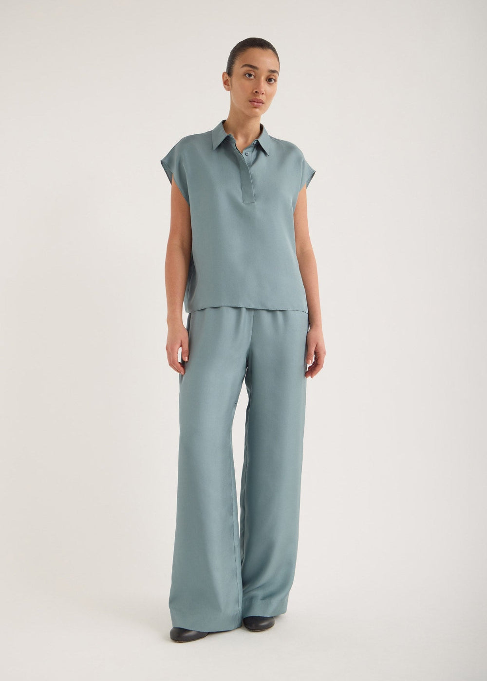 Hadler Silk Top in Leiff from Jac + Jack
