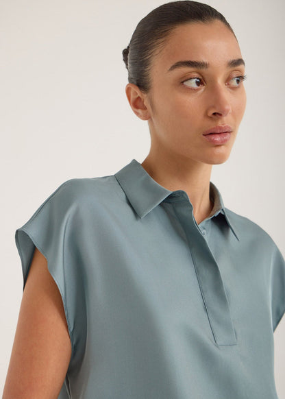Hadler Silk Top in Leiff from Jac + Jack