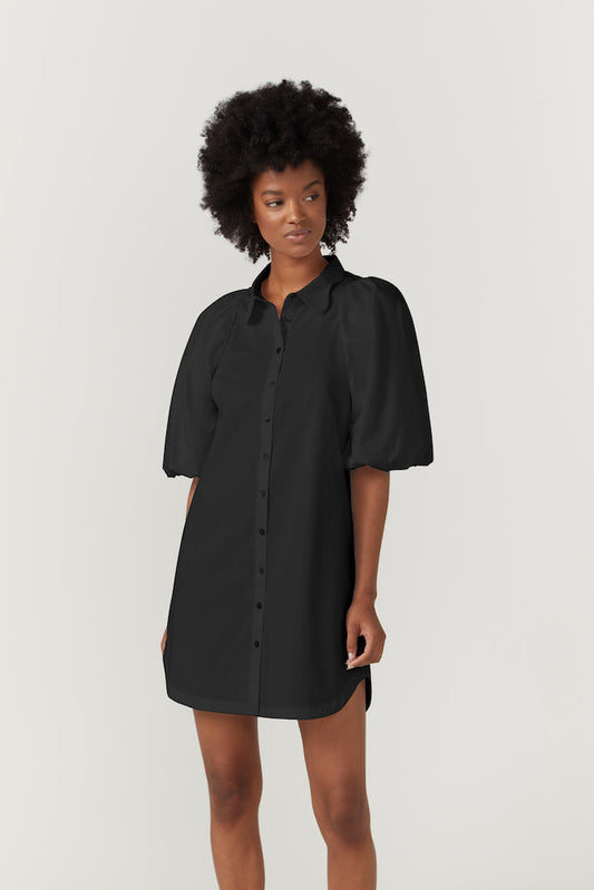 Bird & Knoll Maude Mini Dress Black