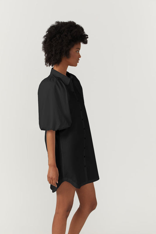 Bird & Knoll Maude Mini Dress Black