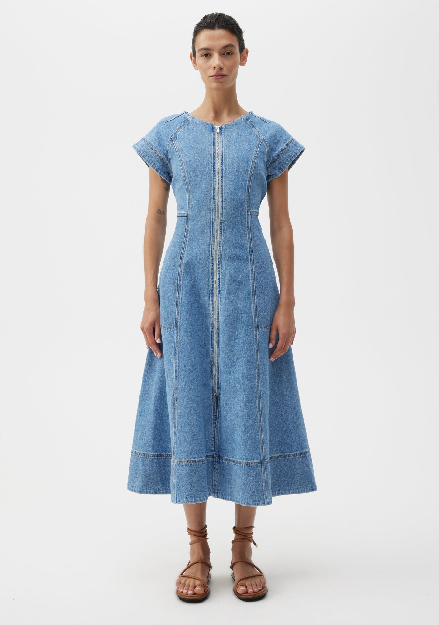 Morrison Clovelly Denim Dress in blue