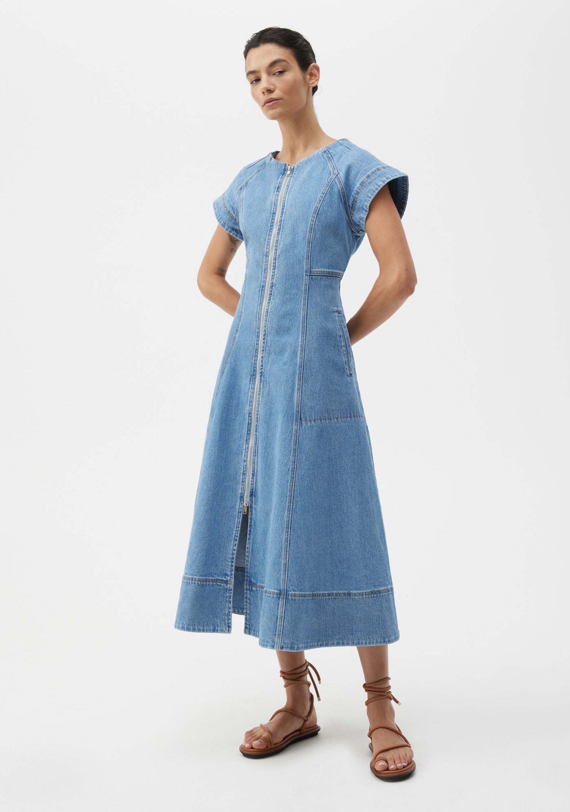 Morrison Clovelly Denim Dress in blue