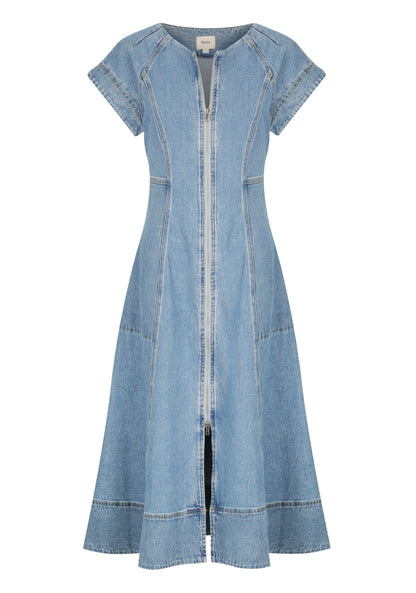 Morrison Clovelly Denim Dress in blue