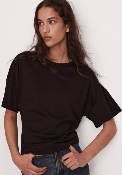 Morrison Sculpt Tee Black