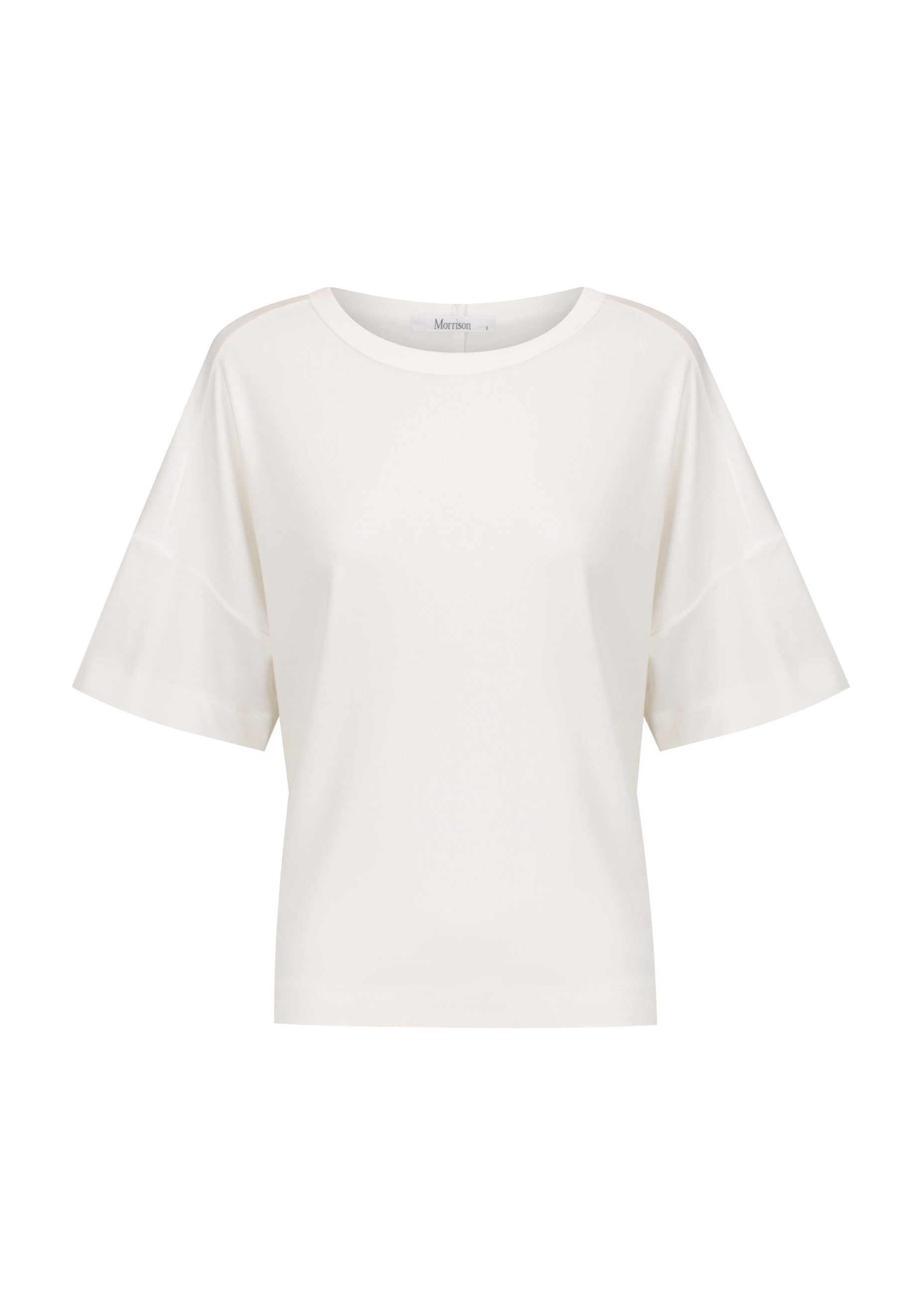 Morrison Sculpt Tee White