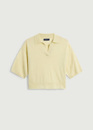 Elton Pullover in Yellow from Soeur