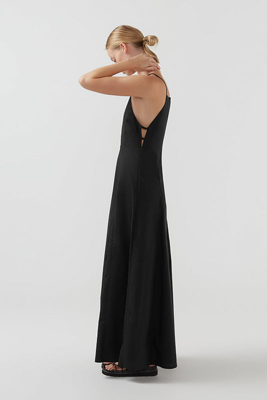 Bird & Knoll Rory Maxi Dress Black