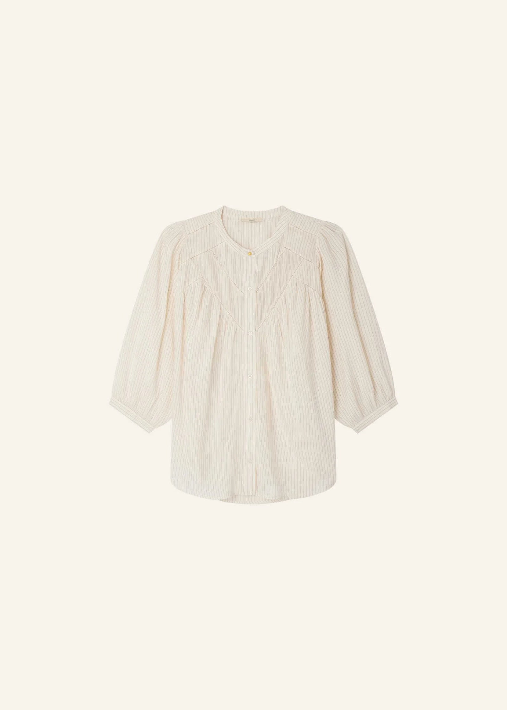 Savi Blouse in Sandblack from Sessun