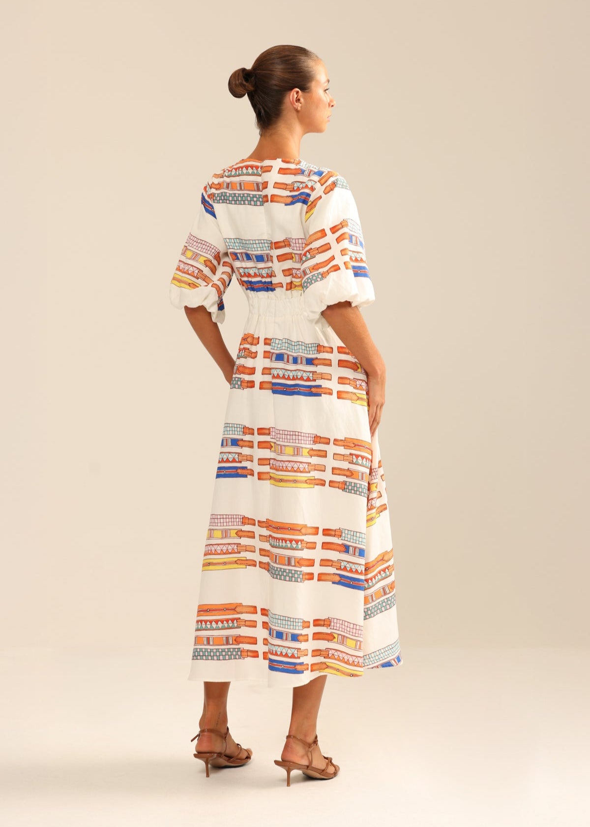 Straight Six Dress in Browbands from Binnywear