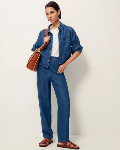 Sessun Leone Overshirt Blue