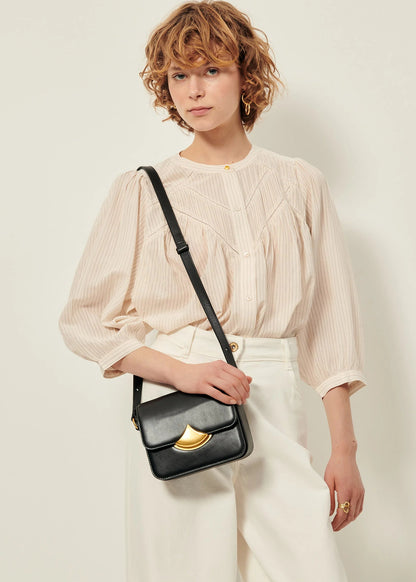Savi Blouse in Sandblack from Sessun