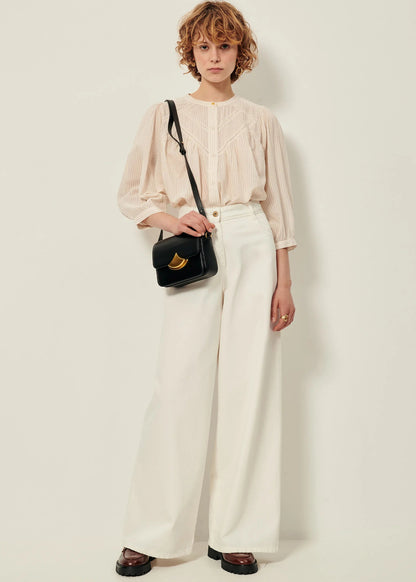 Savi Blouse in Sandblack from Sessun