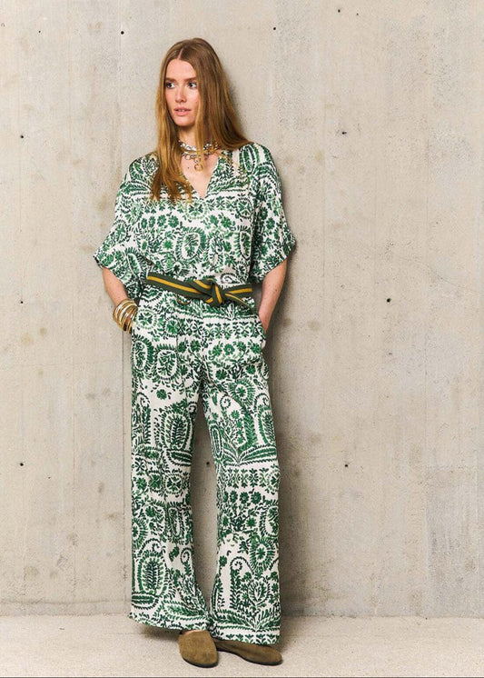 Abril SS Tunic in Mekong from STELLA FOREST at Edito boutique