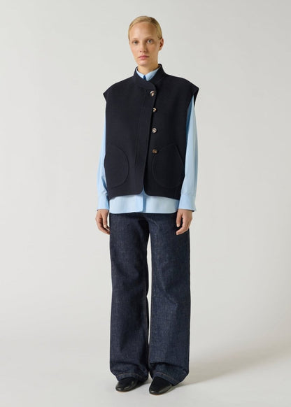 Adeline Jacket in Navy from SOEUR at Edito boutique