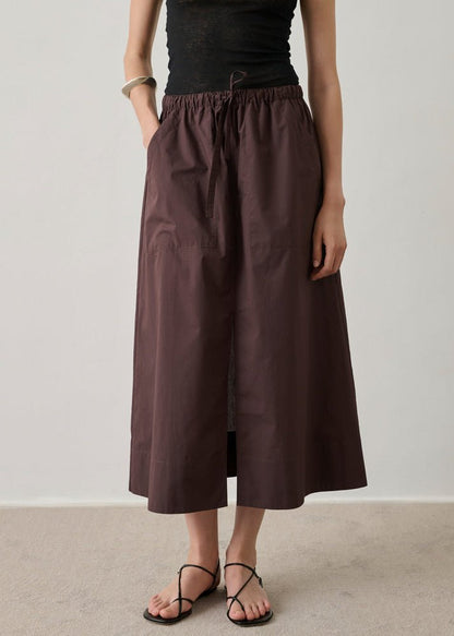 Agadir Skirt in Figue from SOEUR at Edito boutique