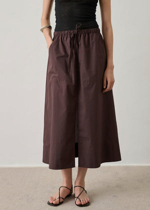 Agadir Skirt in Figue from SOEUR at Edito boutique