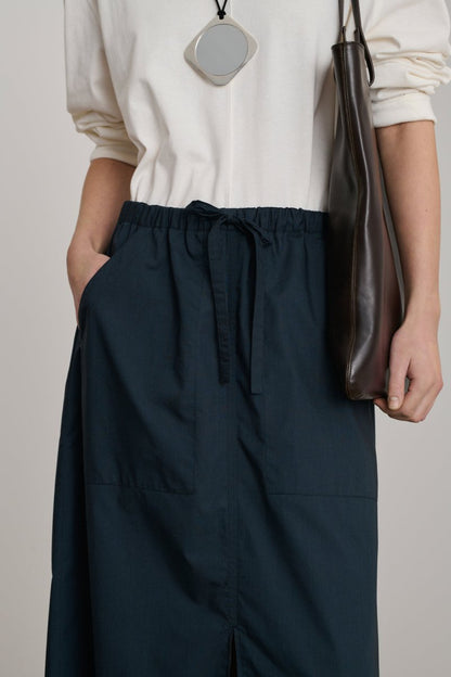 Agadir Skirt in Midnight Blue from SOEUR at Edito boutique