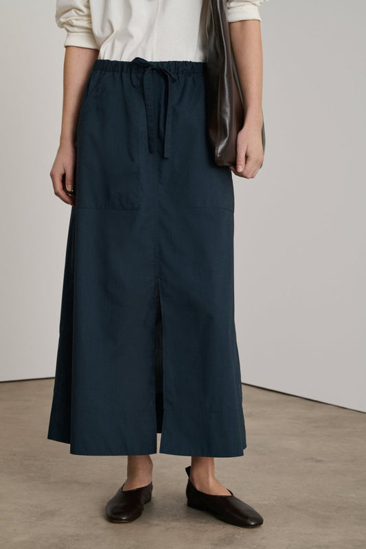 Agadir Skirt in Midnight Blue from SOEUR at Edito boutique