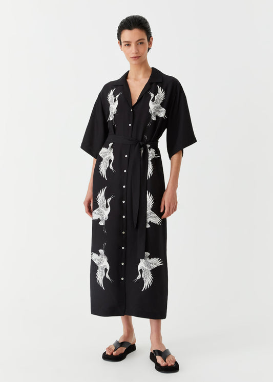 Akari Shirt Dress in Print from Morrison