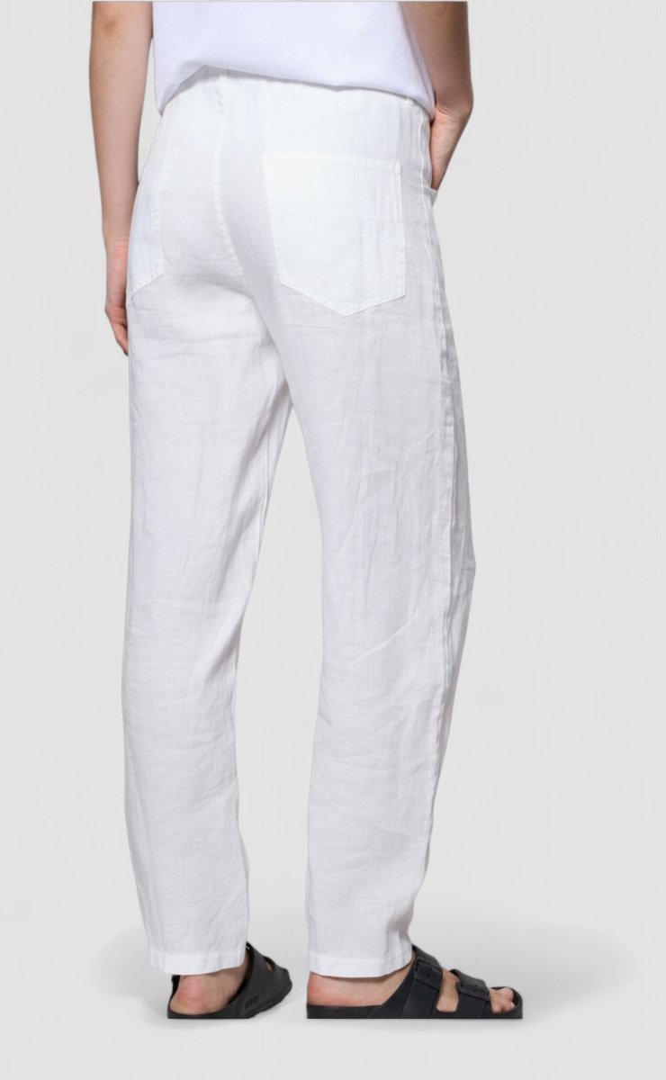 Alen Linen Pant in White from CROSSLEY at Edito boutique