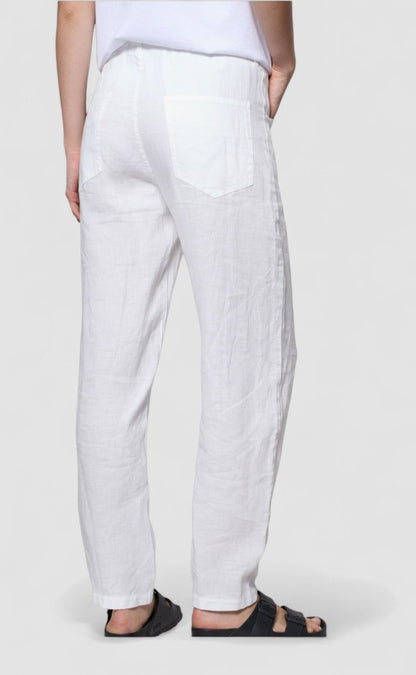 Alen Linen Pant in White from CROSSLEY at Edito boutique