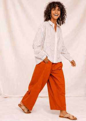 Ali Mistral Shirt in Ecru from SACRECOEUR at Edito boutique