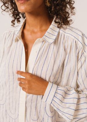 Ali Mistral Shirt in Ecru from SACRECOEUR at Edito boutique