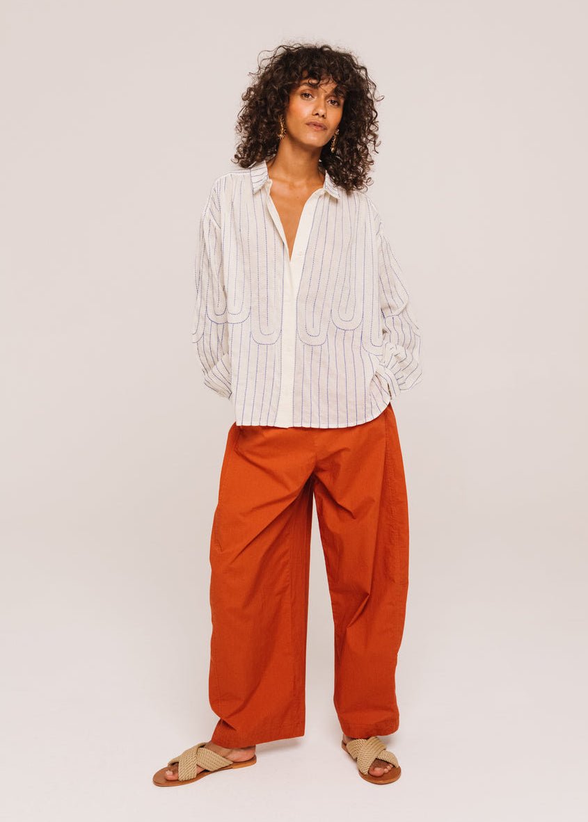 Ali Mistral Shirt in Ecru from SACRECOEUR at Edito boutique