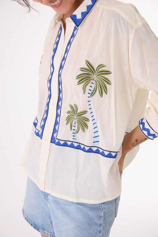 Ali Shirt in Jungle from SACRECOEUR at Edito boutique